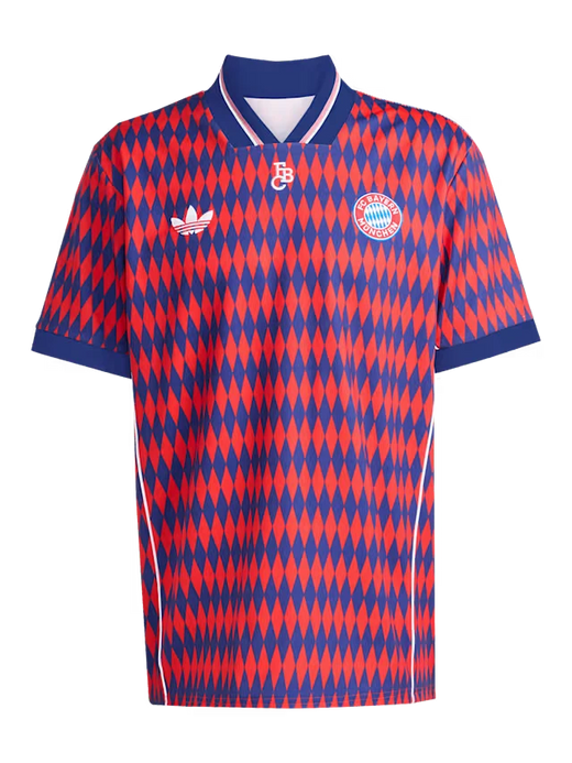 Bayern Munich Retro Jersey Red & Navy – Adidas Originals