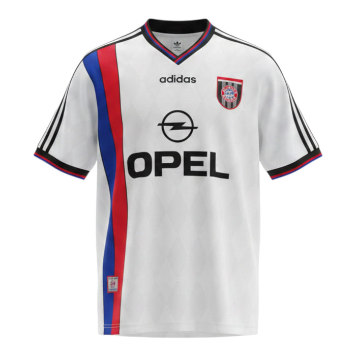 Bayern Munich 1995/96 Away Jersey Retro – Adidas x Opel