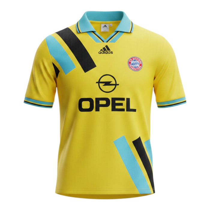 Bayern Munich 1993/94 Away Jersey Retro – Adidas x Opel