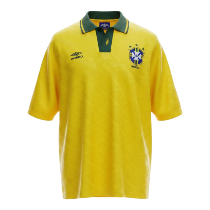 Brazil 1991-93 Home Jersey Retro - Umbro