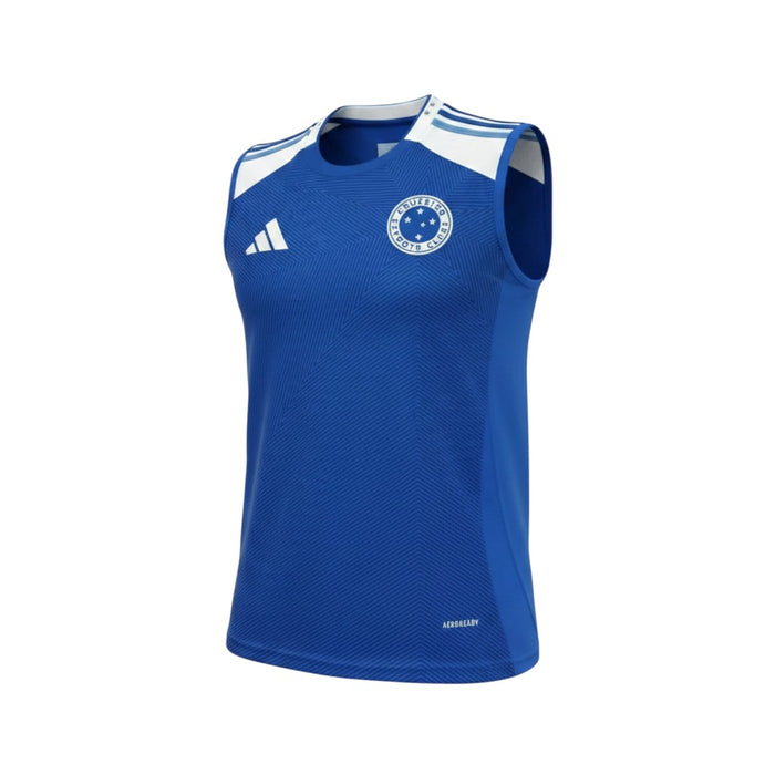 Cruzeiro Training Sleeveless Jersey – Adidas Blue
