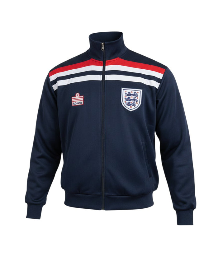 England Retro Away Track Jacket 1980 | Admiral