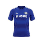 Hinchas Sportswear Store Chelsea retro jersey 2014-15 blue home shirt with Samsung sponsor and Drogba's number 11.