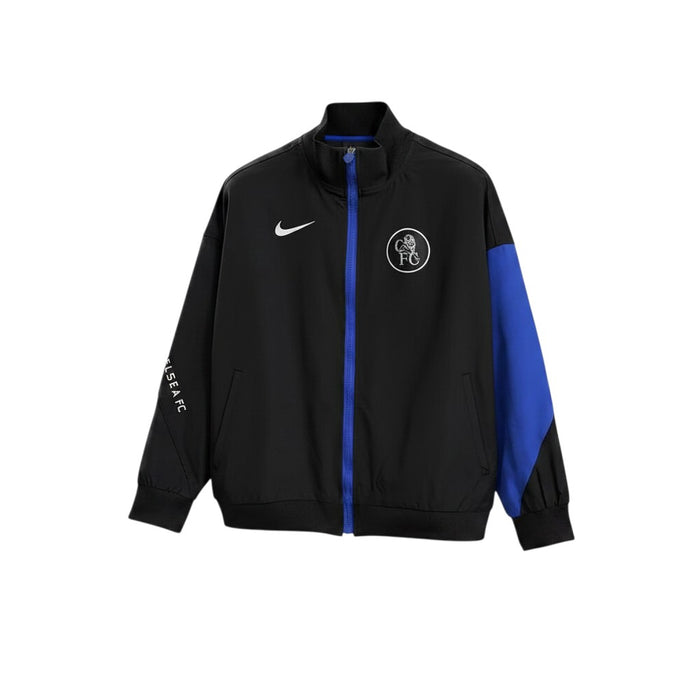 Chelsea FC Nike Anthem Jacket 2025/26 - Black/Blue