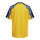 Hinchas Sportswear Store Chelsea FC 1994/96 retro yellow football shirt with blue and light blue accents on sleeves and collar.