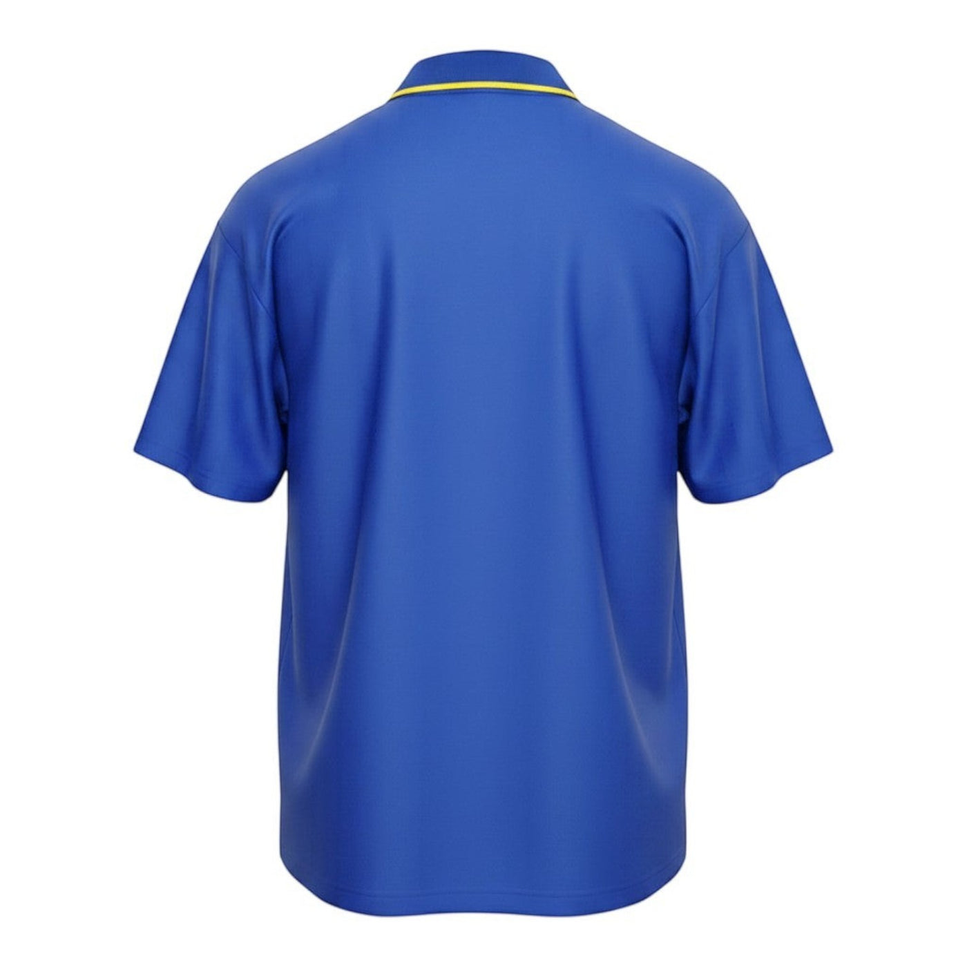 Hinchas Sportswear Store Chelsea FC retro 1994/96 home shirt, royal blue with yellow collar trim and white V-neck detail.