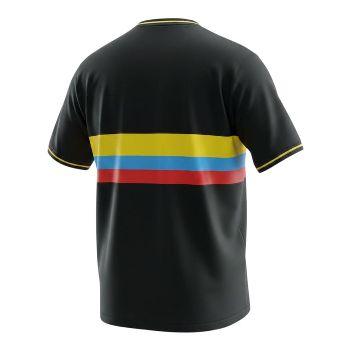 Colombia x Adidas Originals Jersey - Black Tricolor Stripe