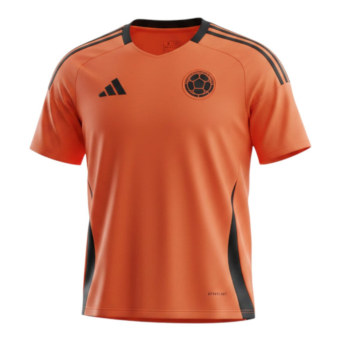 Colombia Training Jersey 2025 - Orange & Black Adidas