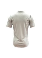 Hinchas Sportswear Store camiseta de fútbol blanca Nike Corinthians 2026/27 con textura jacquard de rayas verticales y ribetes negros.