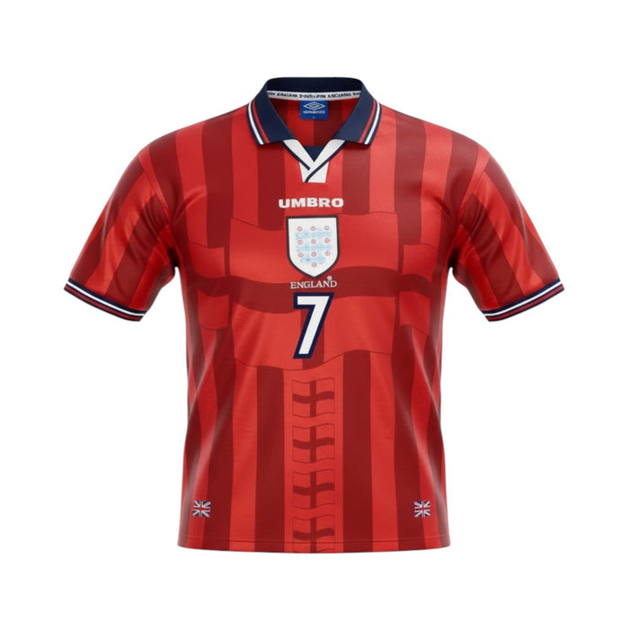 Beckham England Away Jersey 97-99