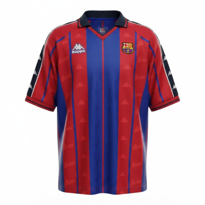 FC Barcelona 1997-98 Home Jersey Retro - Kappa