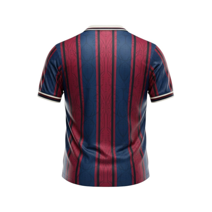 Maillot Rétro FC Barcelone Bleu et Rouge