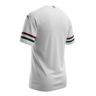 Hinchas Sportswear Store white Fluminense 2025/26 away jersey with maroon and green sleeve stripes and Puma logo.