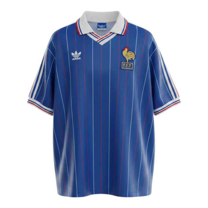 France 1982 World Cup Home Jersey Retro - Adidas Originals