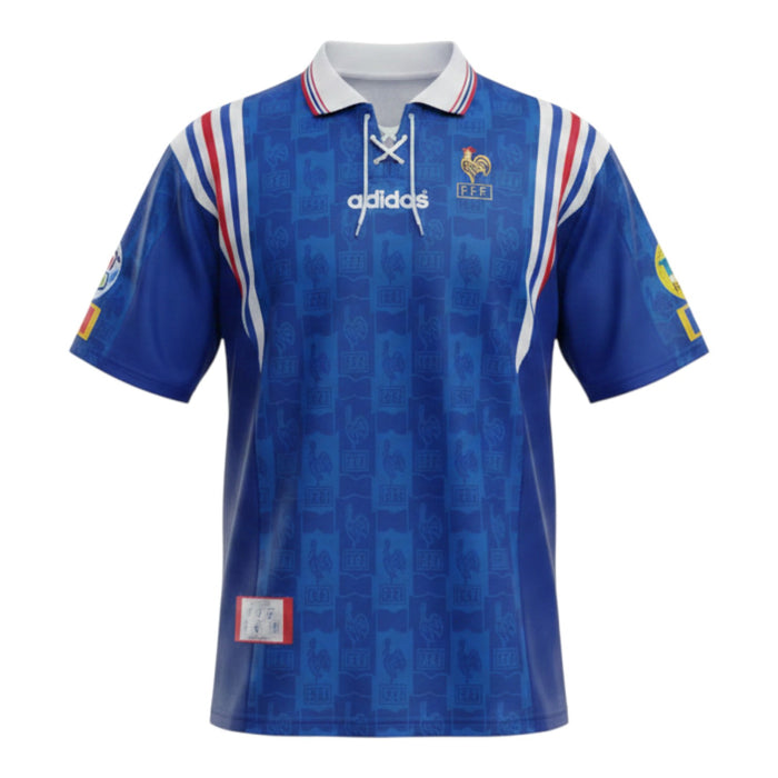 France 1996 Euro Home Jersey Retro - Adidas