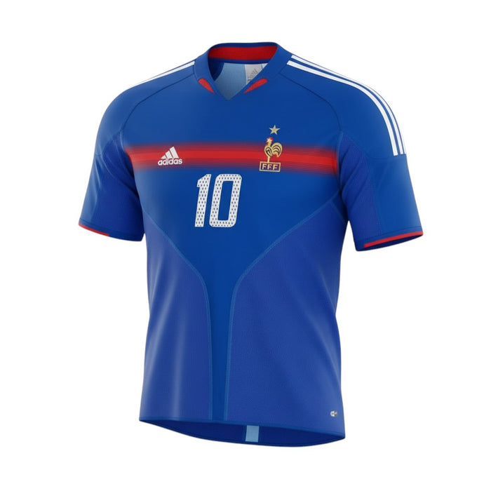 France Zidane Retro Jersey Euro 2004