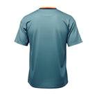 Hinchas Sportswear Store Germany retro teal green Adidas 1994 World Cup football jersey with V-neck collar and German flag trim.