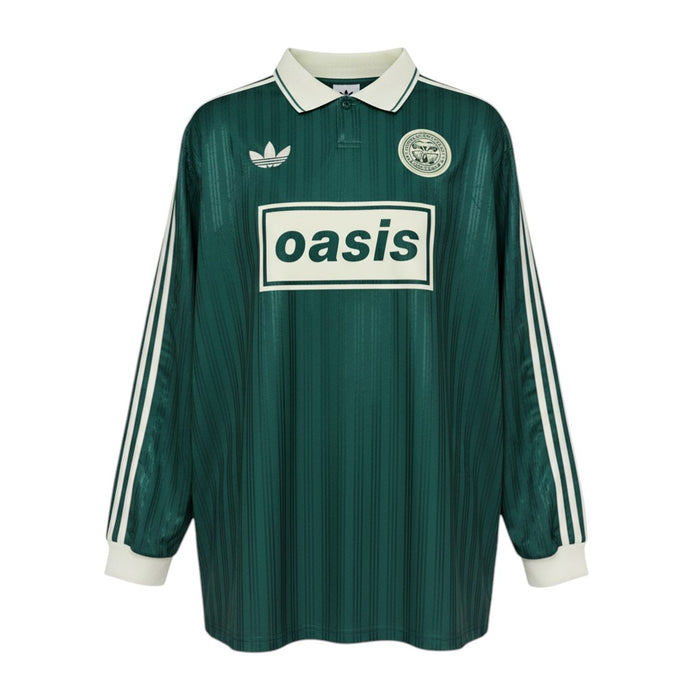 Camiseta Retro Adidas x Oasis Manga Larga - Verde