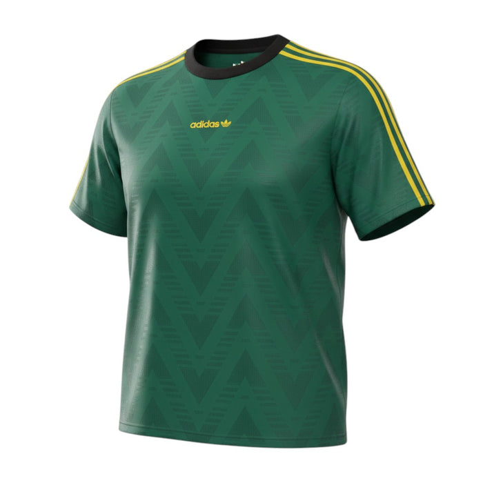 Camiseta retro Adidas Originals - Verde/Amarillo