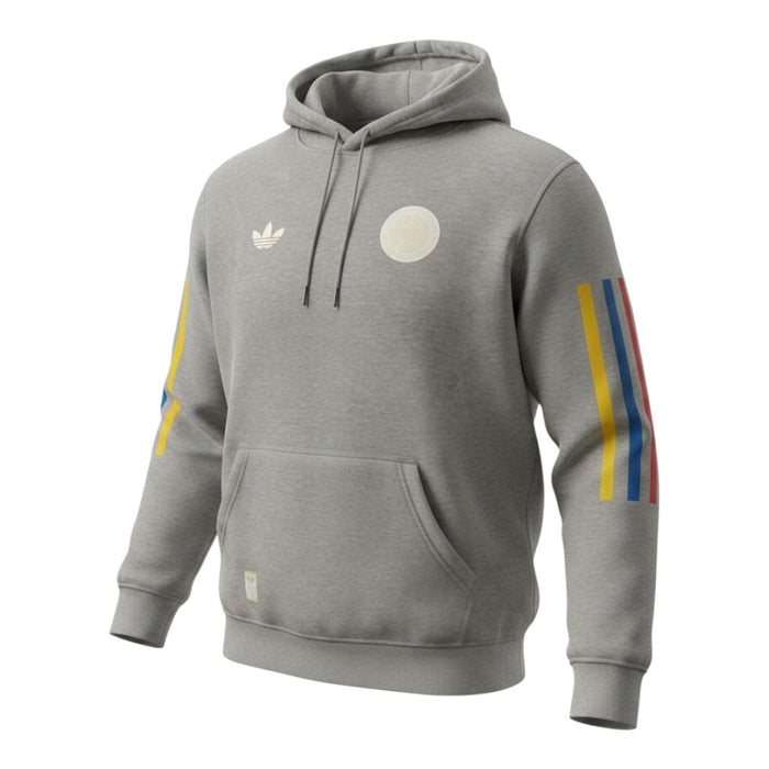 Colombia x Adidas Originals Hoodie - Grey Tricolor