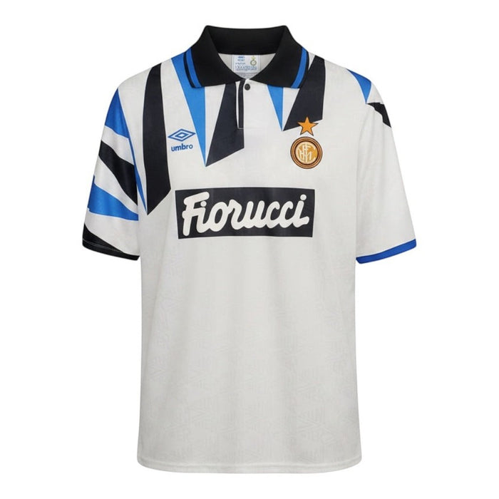 Inter Milan 1992 Away Jersey - Fiorucci | Retro Umbro