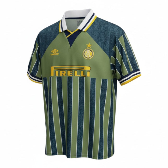 Inter Milan 1995 Third Jersey - Pirelli | Retro Umbro