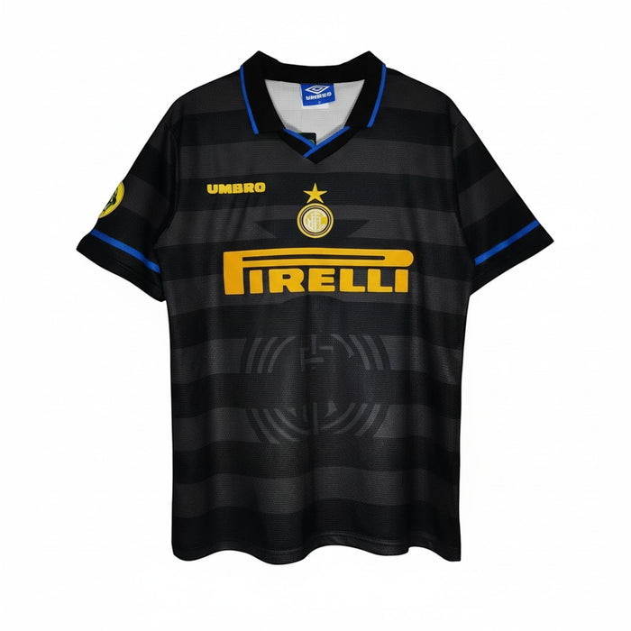 Maillot Third Inter Milan 1997-98 Rétro | Umbro x Pirelli | Édition UCL