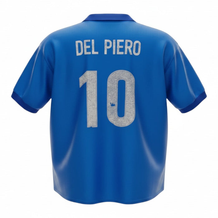 Italy 1998 World Cup Home Jersey #10 Del Piero Retro - Nike