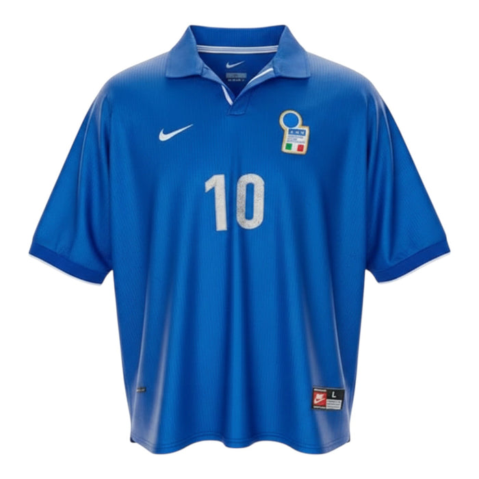 Italy 1998 World Cup Home Jersey #10 Del Piero Retro - Nike