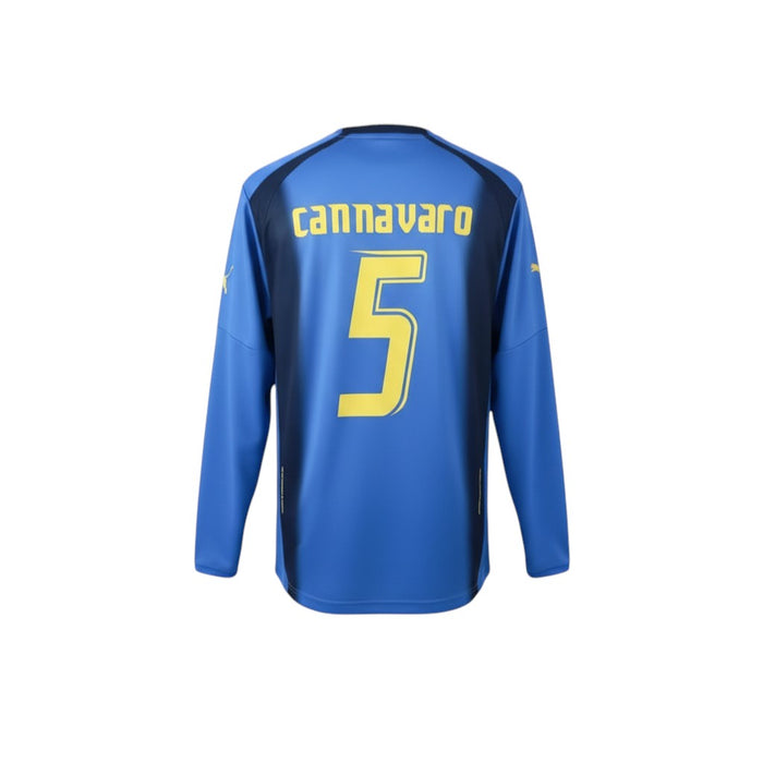 Maillot Coupe du Monde Italie 2006 – Cannavaro #5 – Rétro