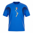 Hinchas Sportswear Store Italy 2006 World Cup retro home jersey #7 Del Piero in azzurro blue with gold accents and navy panels.