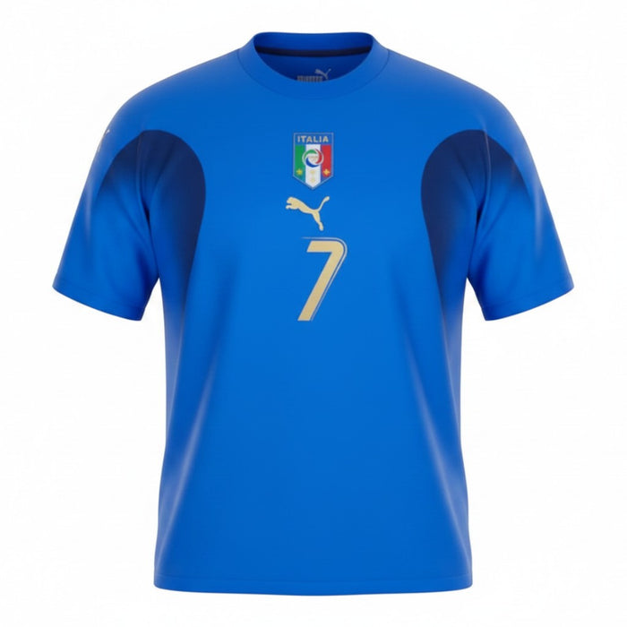 Italy 2006 World Cup Home Jersey #7 Del Piero Retro - Puma