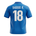Hinchas Sportswear Store blue 1997-98 Italy Baggio R. #18 retro football jersey