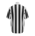 Hinchas Sportswear Store Juventus FC 1991/92 retro home jersey with black and white vertical stripes and white polo collar.