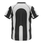 Hinchas Sportswear Store Juventus FC 1997/98 retro home jersey. Black and white vertical stripes, V-collar, mesh side panels, and iconic SONY MiniDisc sponsor.