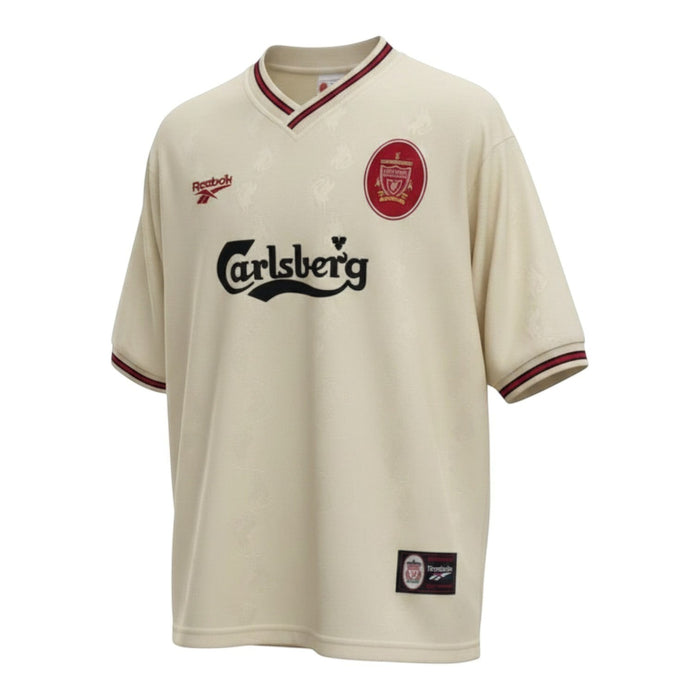 Liverpool FC Away Retro 1996/97 - Reebok x Carlsberg (Cream)