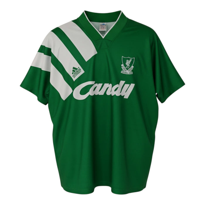 Liverpool FC Away Retro 1991/92 - Adidas Equipment x Candy (Green)