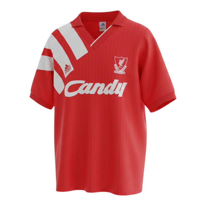 Liverpool FC Home Retro 1991/92 - Adidas Equipment x Candy