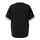 Hinchas Sportswear Store black 1996/97 Liverpool FC retro jersey with white trim on collar and sleeves.