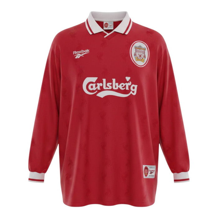 Liverpool FC 1996/97 Home Jersey L/S Retro – Reebok x Carlsberg