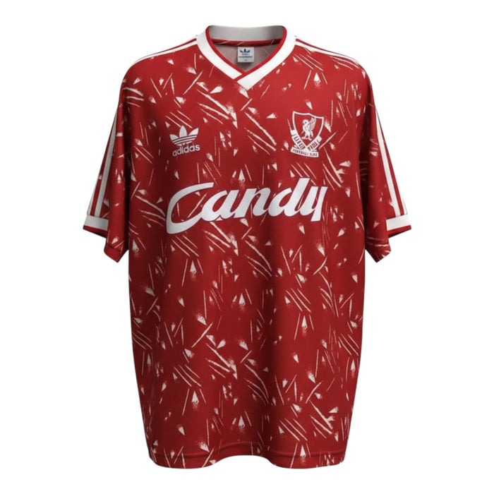 Liverpool FC Home Retro 1989/91 - Adidas x Candy (Crystal Print)
