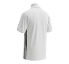 Hinchas Sportswear Store retro 1980 Manchester United away jersey. White Adidas shirt with black stripes and trefoil logo.