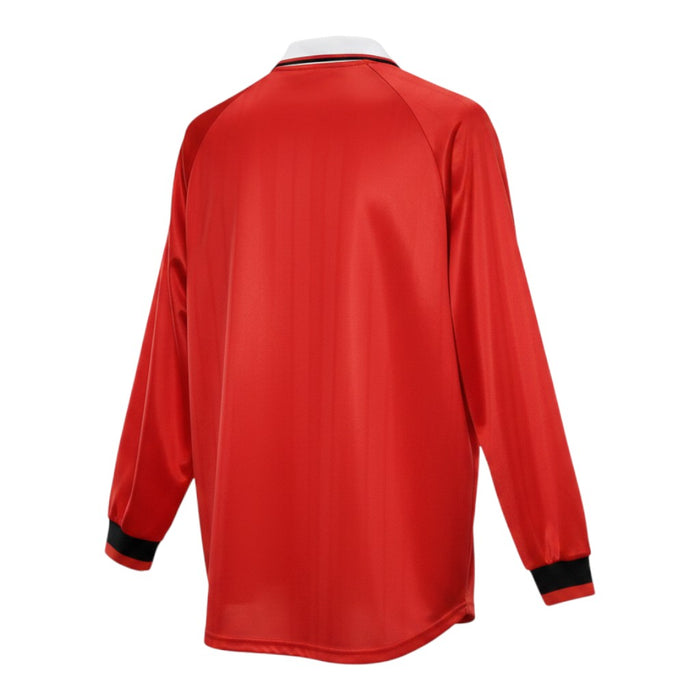 Manchester United 1998-99 UCL Final Home Long Sleeve Jersey Retro - Umbro