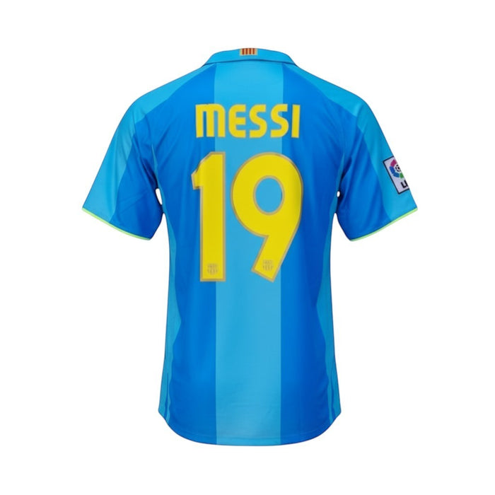 Maillot extérieur Messi Barcelone Bleu 07-08