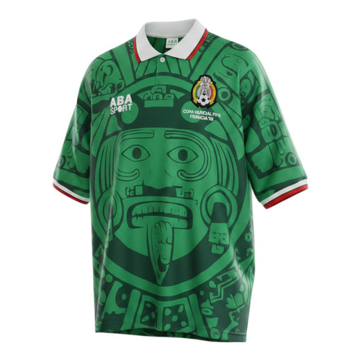 Mexico Home Jersey 1998 - Green Aztec ABA Sport