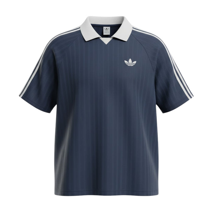 Adidas Originals Retro Polo Tee - Navy Blue