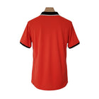 Hinchas Sportswear Store Netherlands retro orange and black Nike 1997-98 football jersey with black collar and sleeve cuffs.