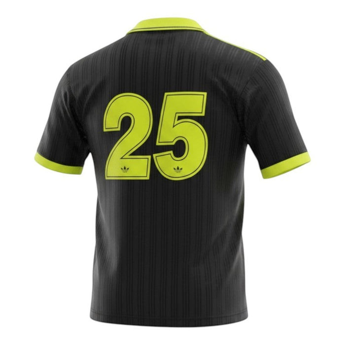 Camiseta Retro Oasis x Adidas Originals Negra y Amarilla