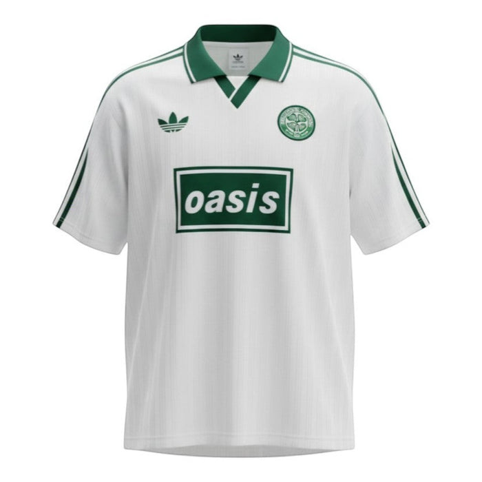Oasis x Adidas Originals Camiseta Retro Blanca