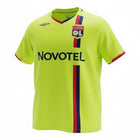 Hinchas Sportswear Store Olympique Lyonnais 2008/09 away jersey, neon yellow with navy and red accents, #8 Juninho